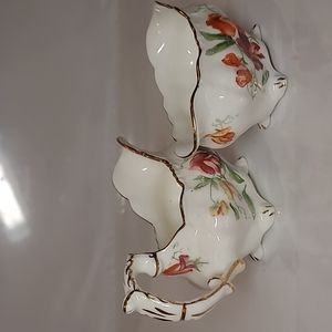 Vintage Hammersley & Co bone China  England  creamer &sugar 5049